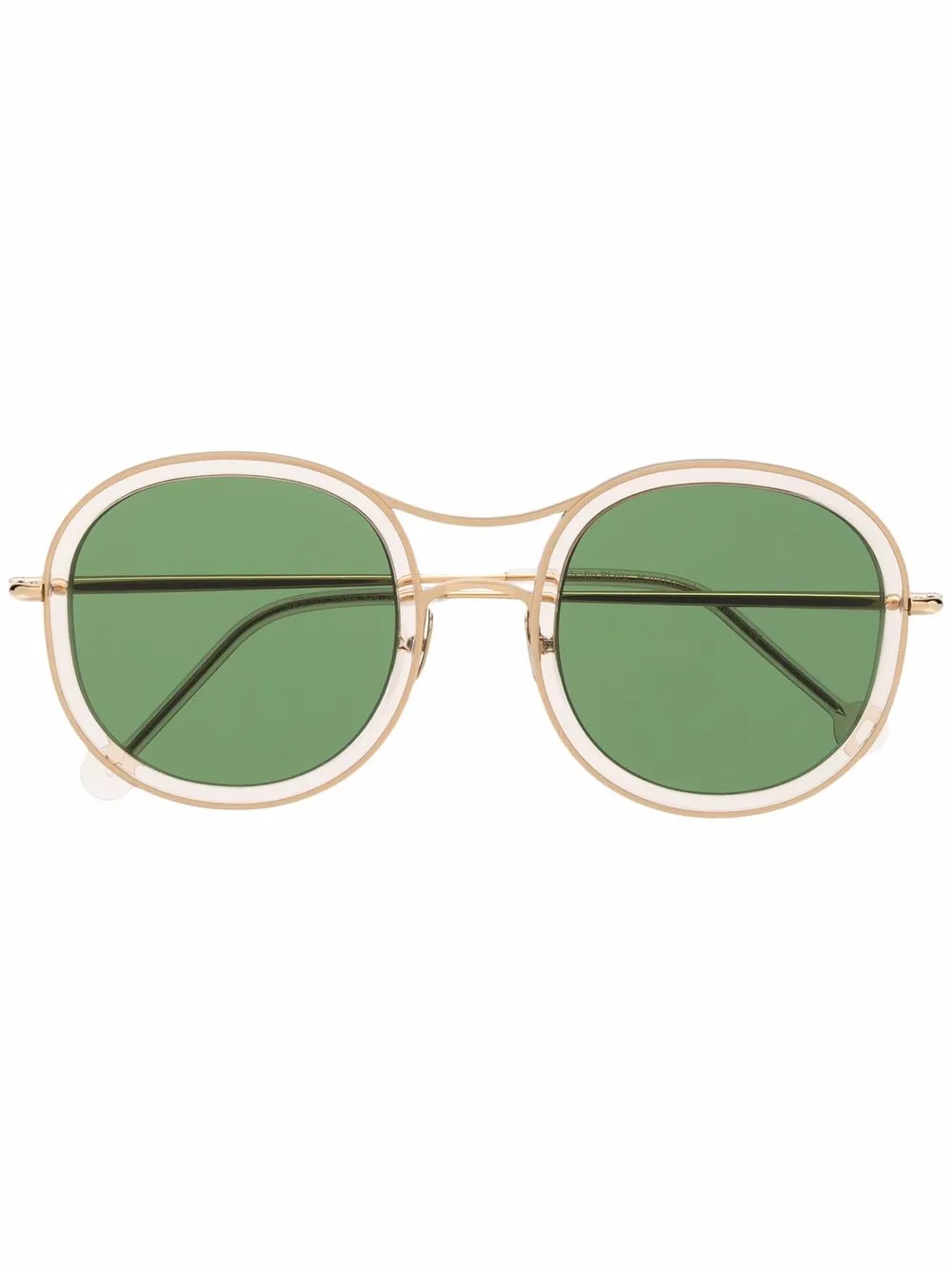 NATHALIE BLANC PARIS солнцезащитные очки Juliette в круглой оправе