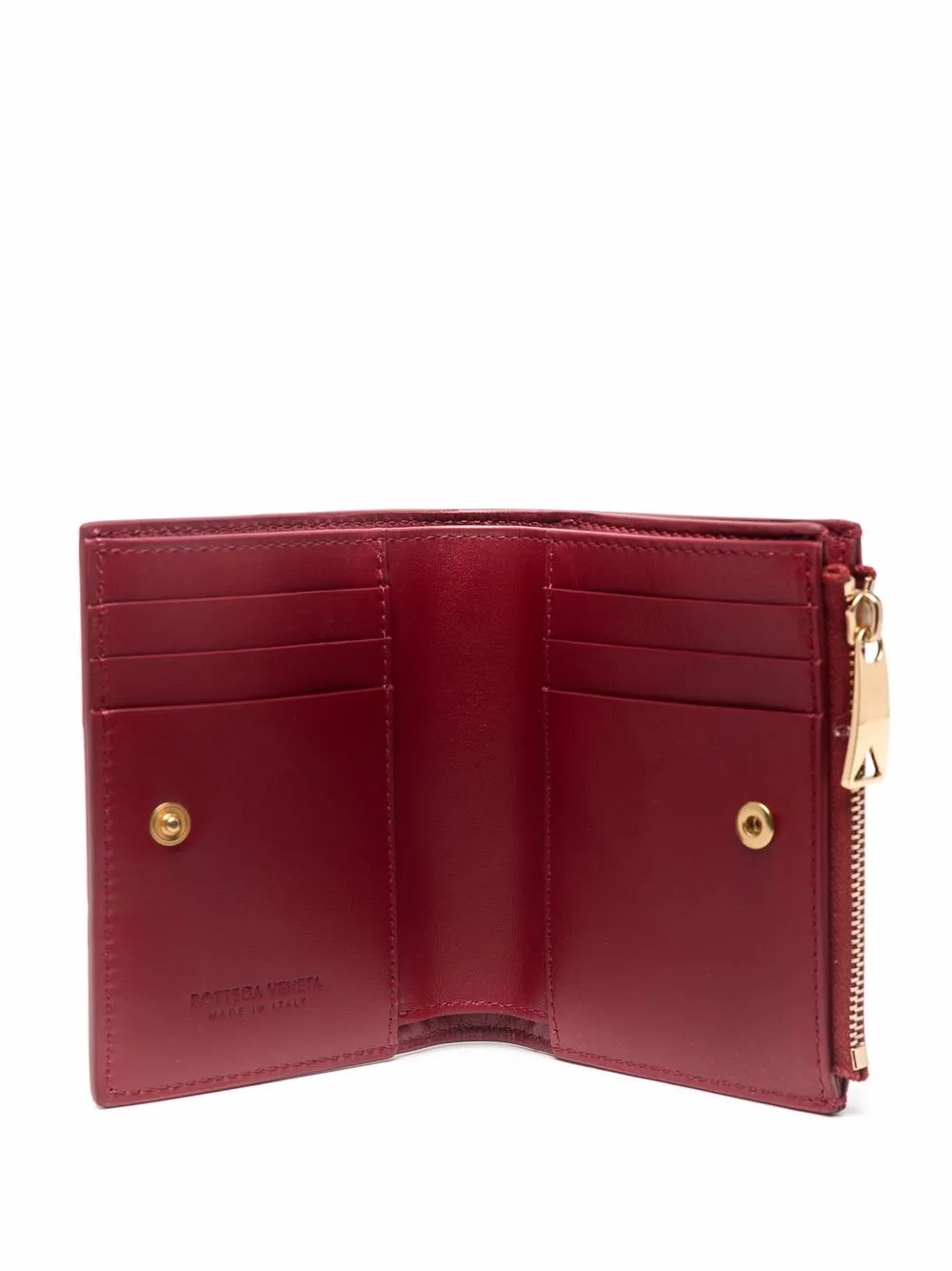 фото Bottega veneta кошелек с плетением maxi intrecciato