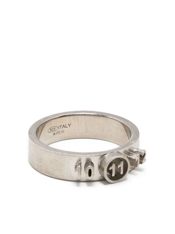 Maison Margiela 11 Number Band Ring - Farfetch