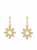 Dinny Hall 14kt yellow gold Jasmine Flower diamond earrings