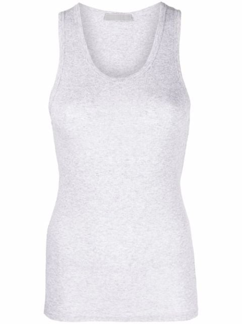 WARDROBE.NYC scoop-neck cotton vest 