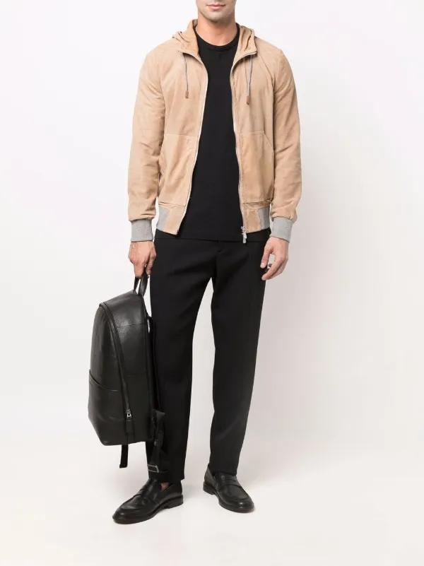 eleventy suede jacket