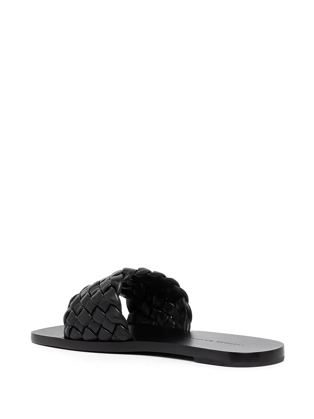 фото Loeffler randall плетеные шлепанцы