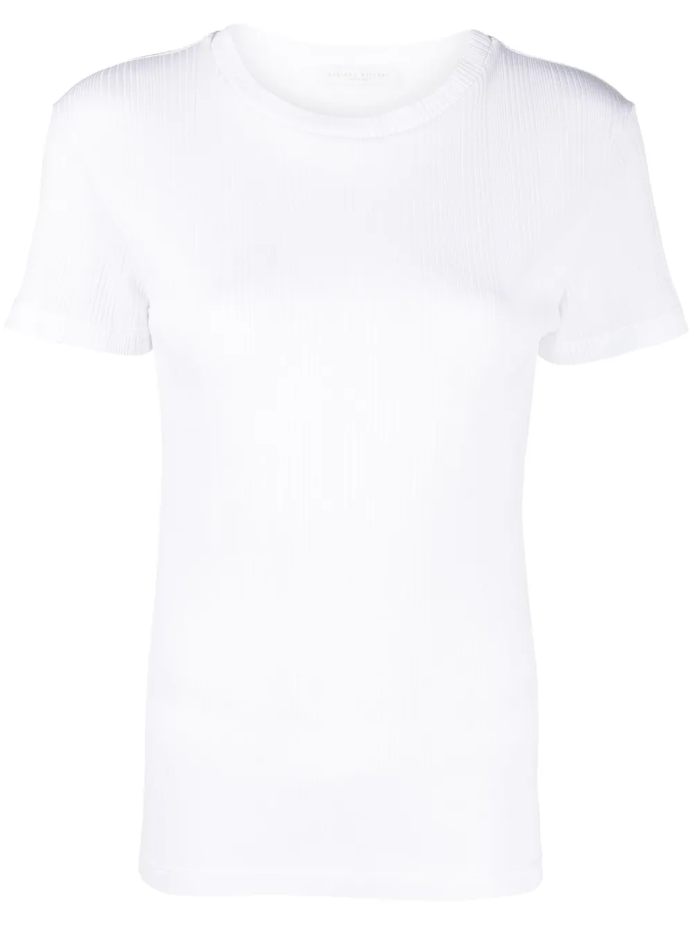 

Fabiana Filippi playera con cuello redondo - Blanco