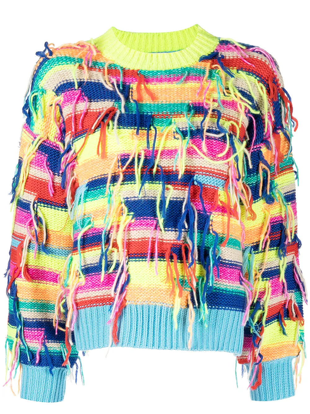 

Mira Mikati colour-block knitted jumper - Multicolour