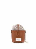 Maison Margiela small 5AC leather bucket bag - Brown