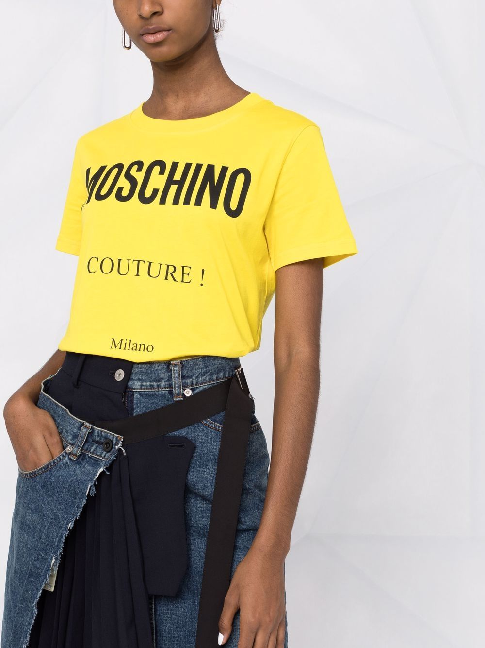 фото Moschino футболка с логотипом