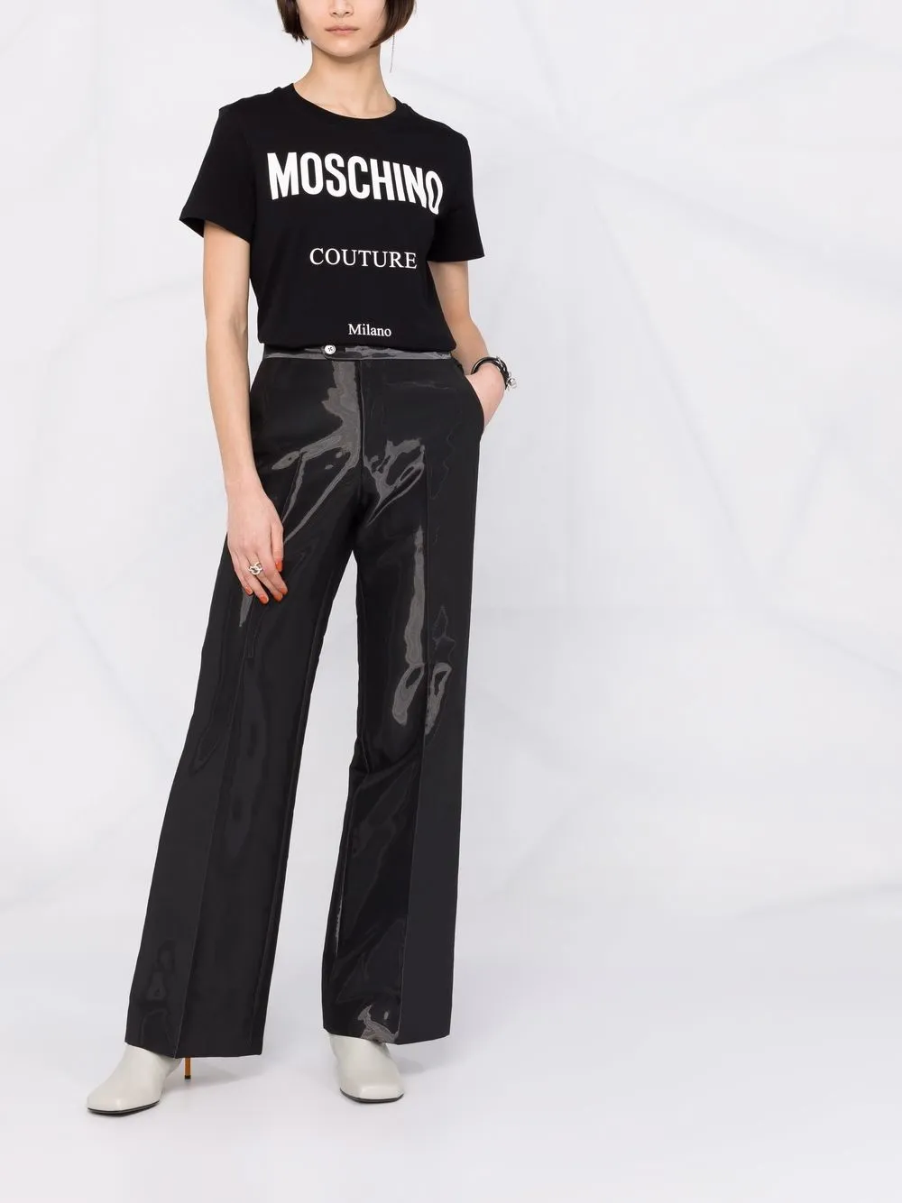 фото Moschino футболка с логотипом