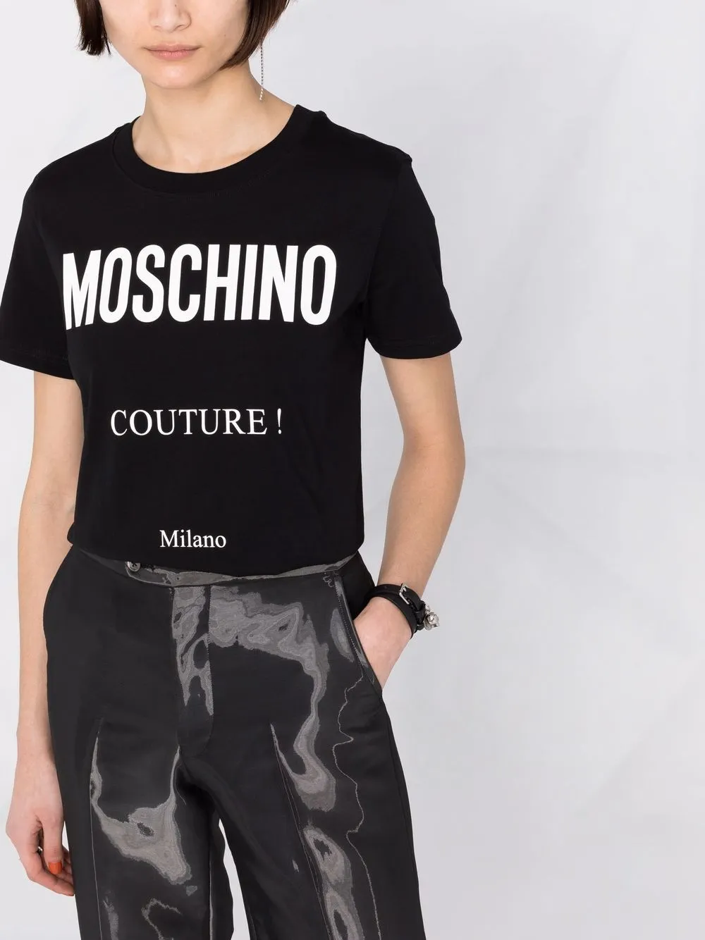 фото Moschino футболка с логотипом