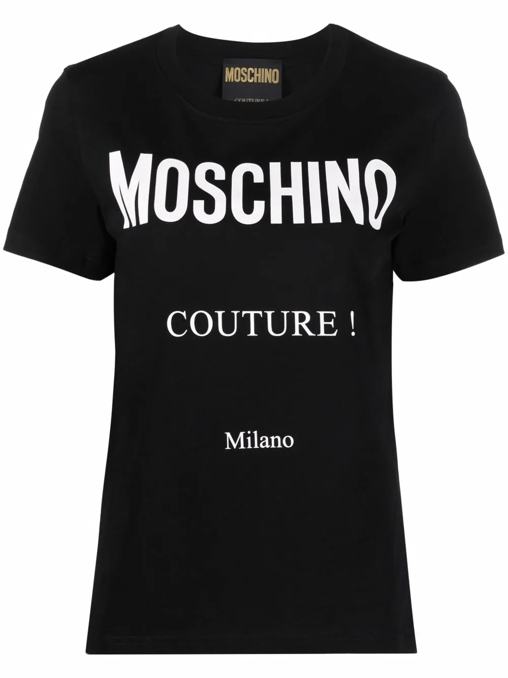 фото Moschino футболка с логотипом