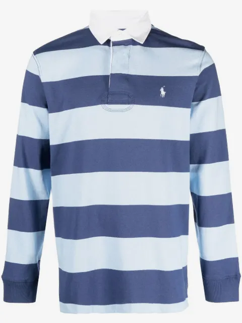 Polo Ralph Lauren polo rayé à logo brodé