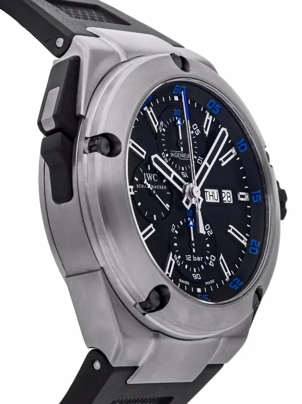 IWC Schaffhausen pre-owned Ingenieur Chronograph 45mm - Farfetch