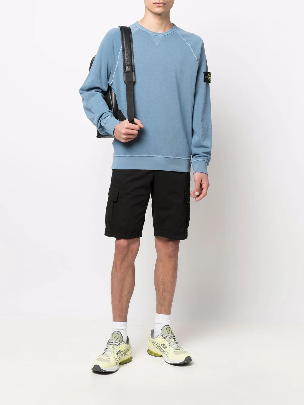 фото Stone island толстовка с нашивкой-логотипом