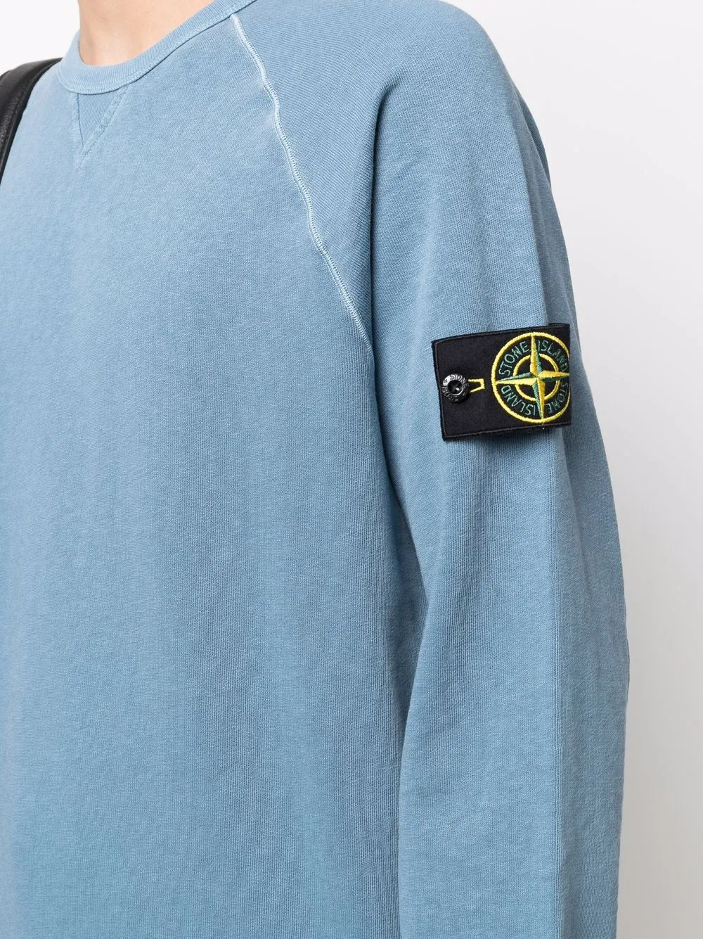 фото Stone island толстовка с нашивкой-логотипом