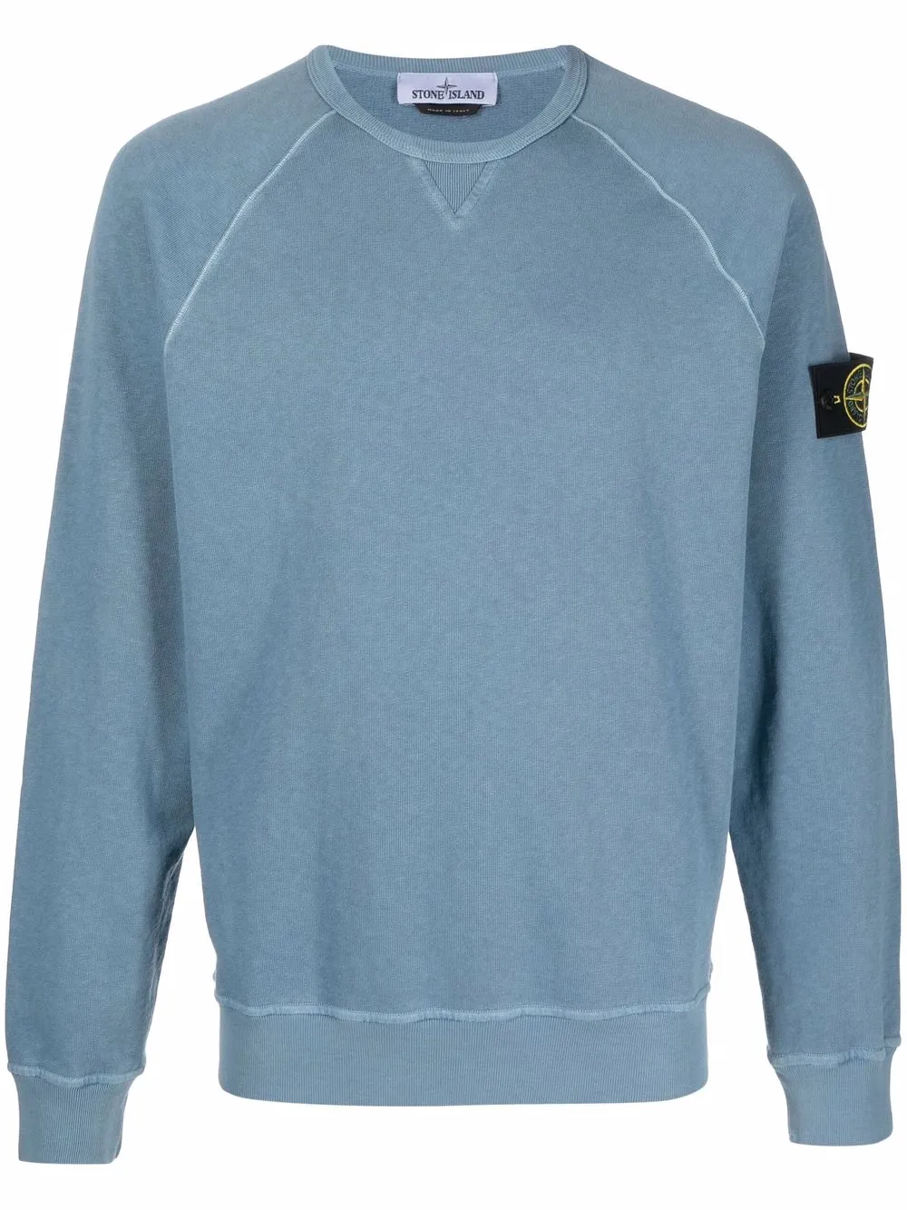 фото Stone island толстовка с нашивкой-логотипом