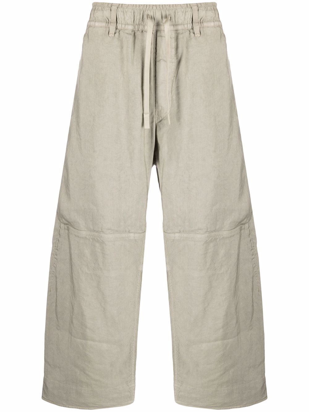 

Stone Island Shadow Project pantalones capri con cordones en la pretina - Verde