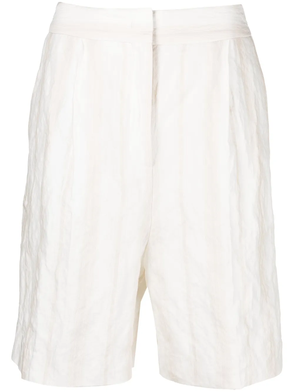 

Fabiana Filippi shorts con motivo de rayas - Neutro