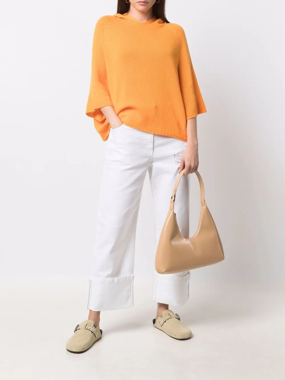 Fabiana Filippi hooded cashmere jumper | Knitted Sweaters | Image 2