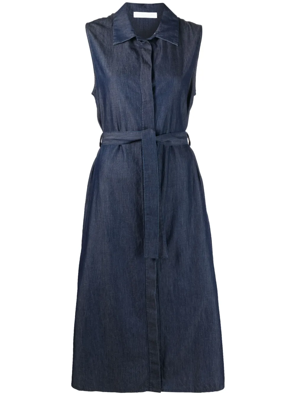 

Fabiana Filippi denim midi shirt dress - Blue