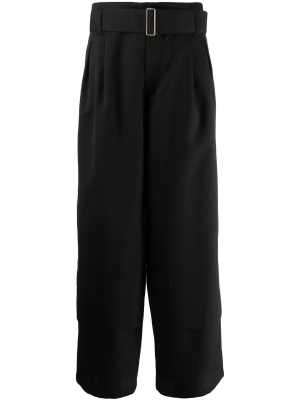 SONGZIO Belted Tailored Trousers - Farfetch