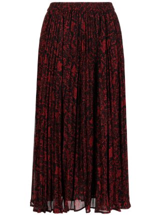 Michael kors 2025 snake print skirt