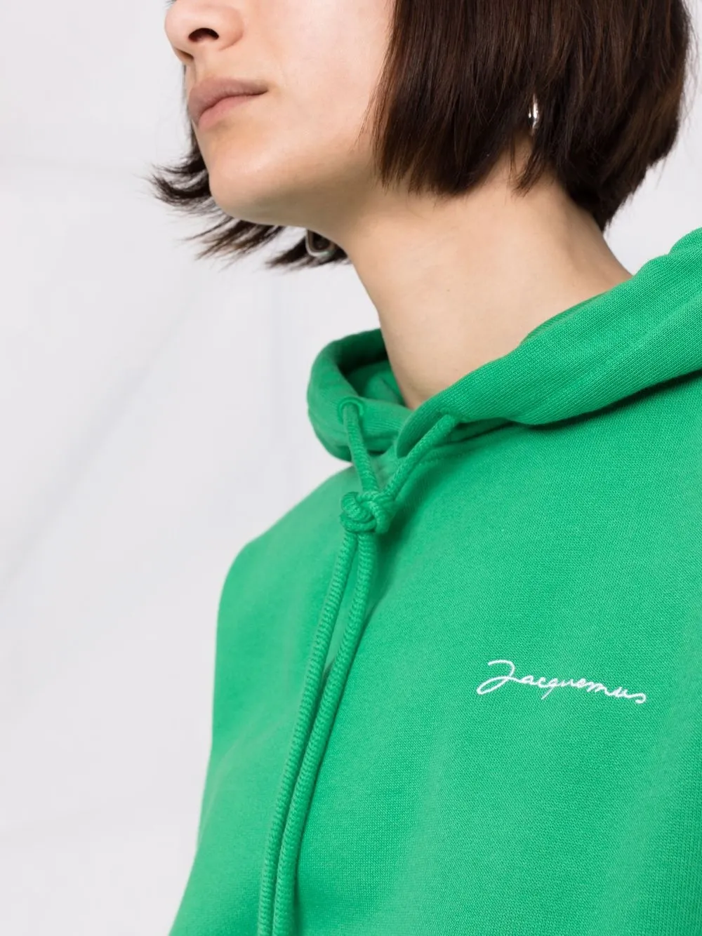 фото Jacquemus худи с вышитым логотипом