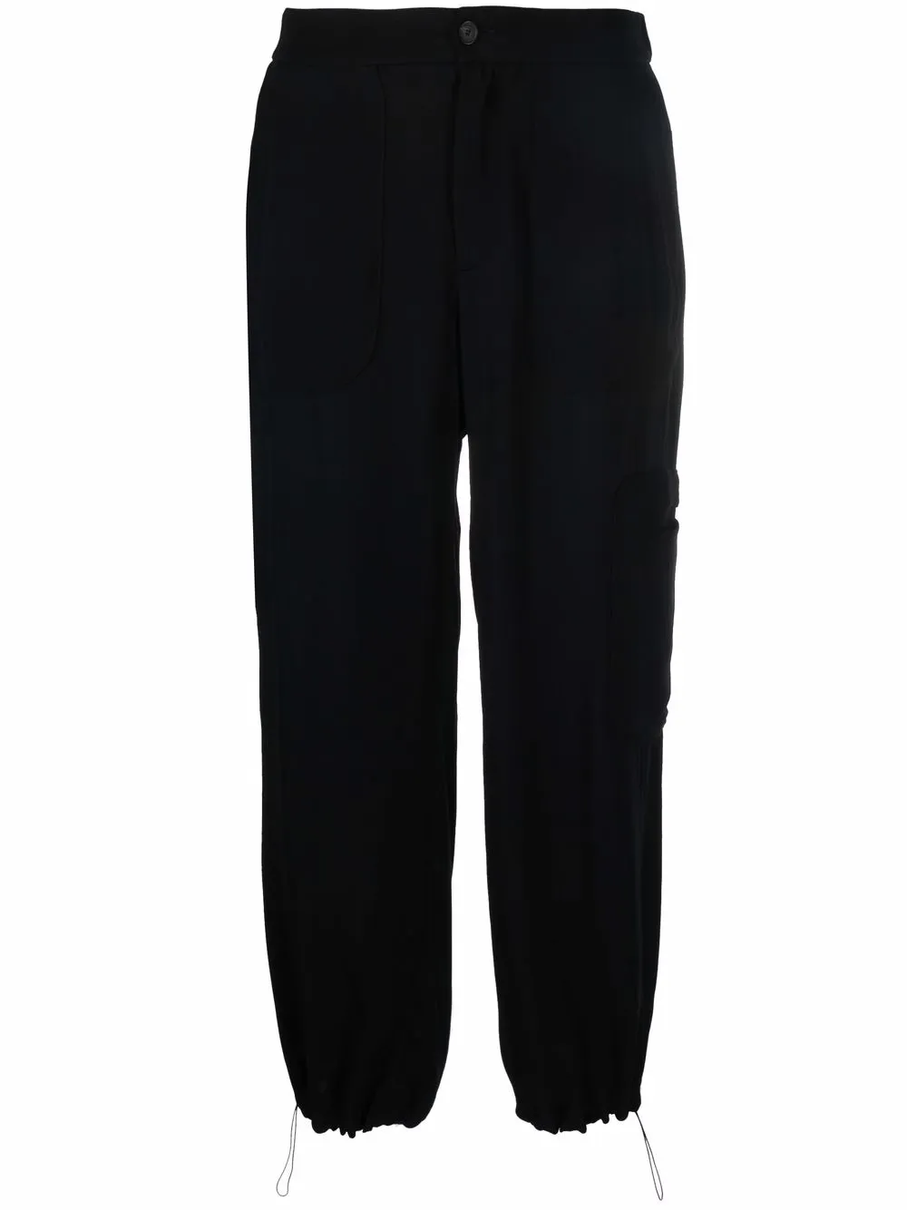 

Fabiana Filippi pantalones capri elásticos - Negro