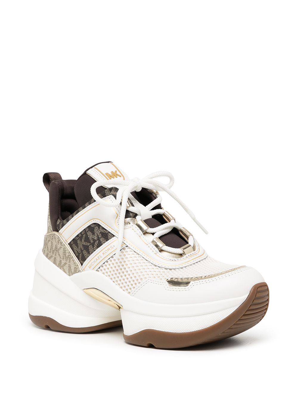 Michael Michael Kors Olympia Chunky Panelled Sneakers - Farfetch
