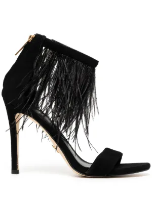 michael kors black and white sandals