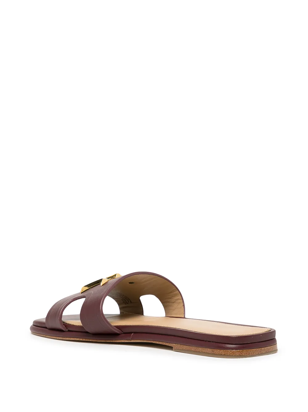 Kippy embellished best sale leather slide sandal