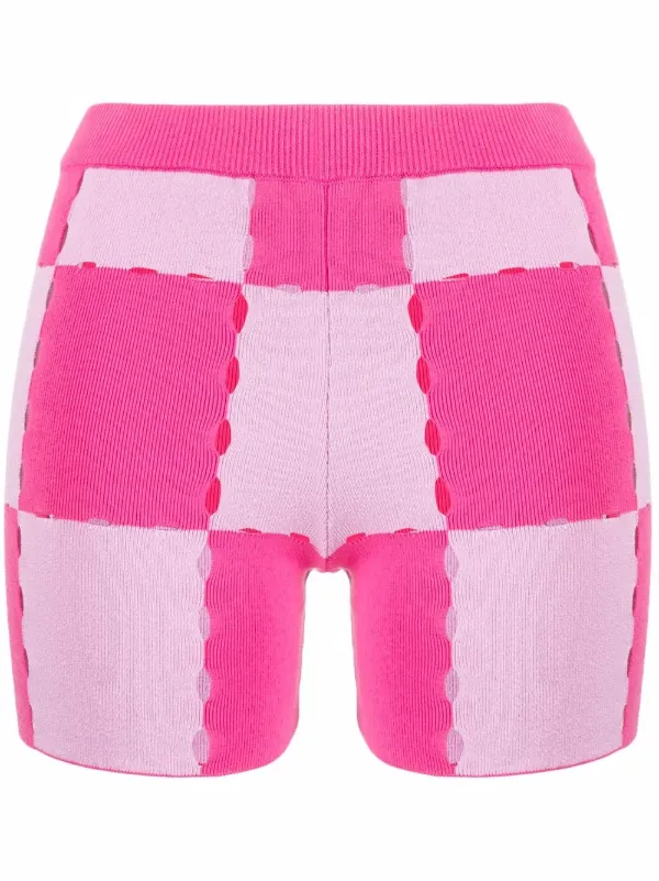 Shop Jacquemus checkerboard-print 
