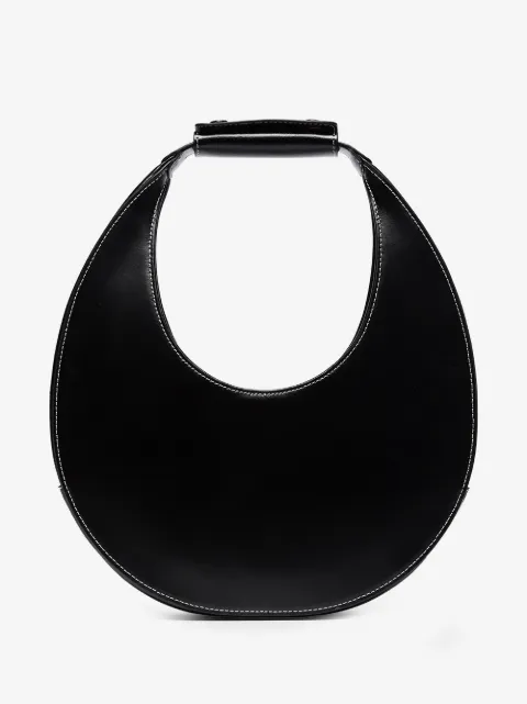 STAUD Moon leather tote bag