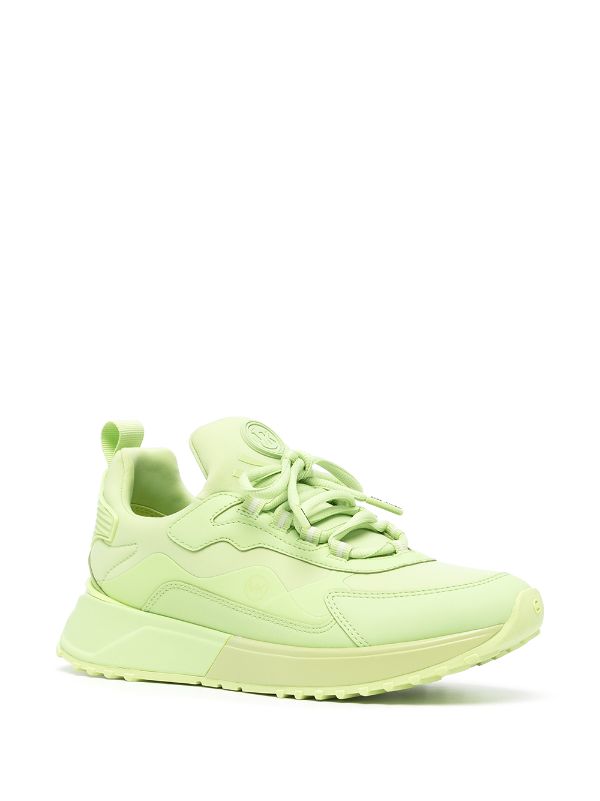 lime green michael kors sneakers