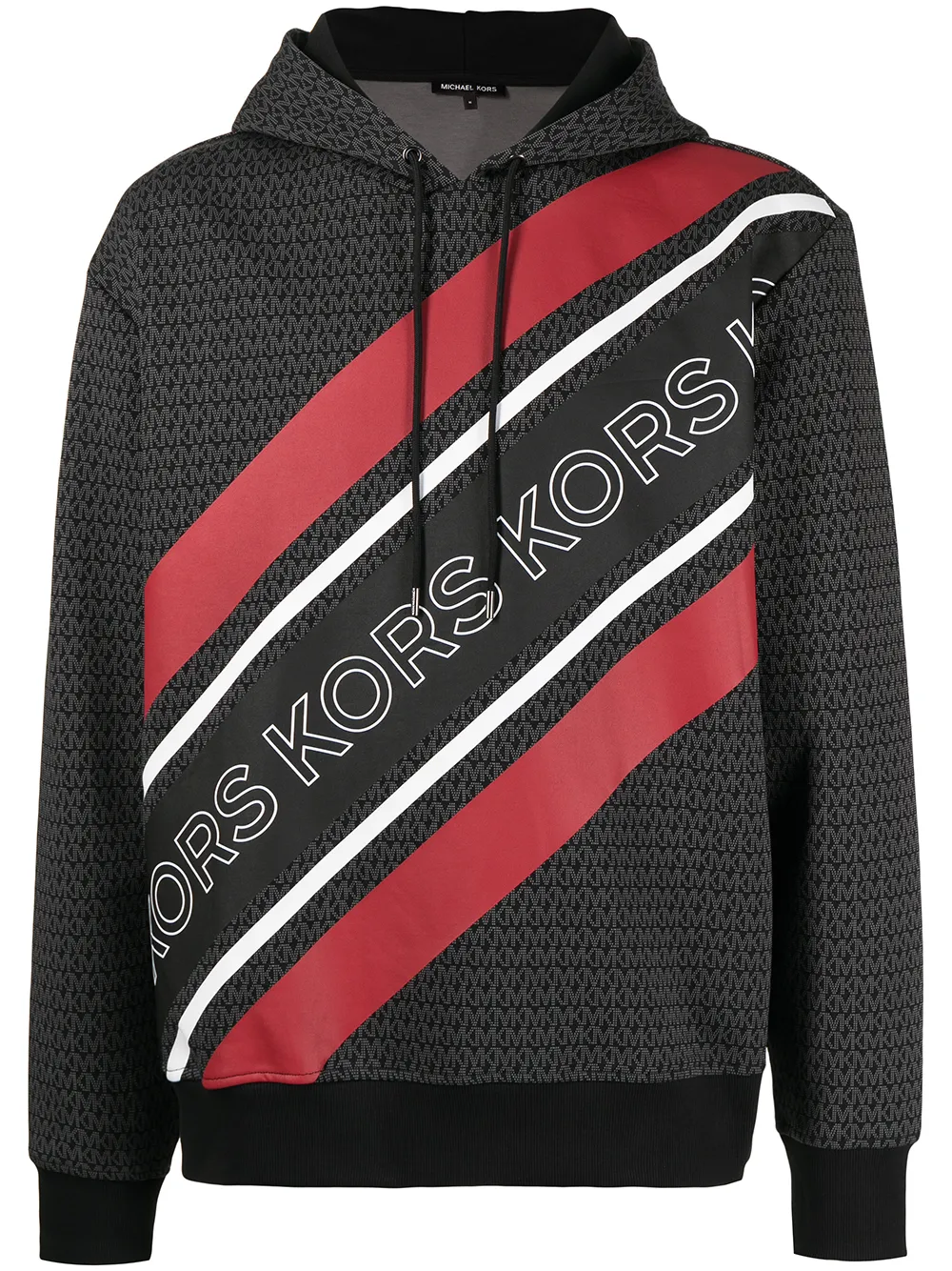 

Michael Kors hoodie con cordón y logo - Negro