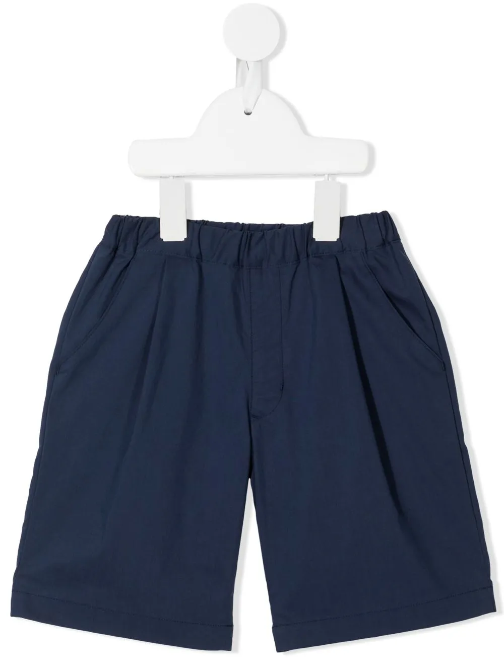 

Familiar shorts casuales con pinzas - Azul