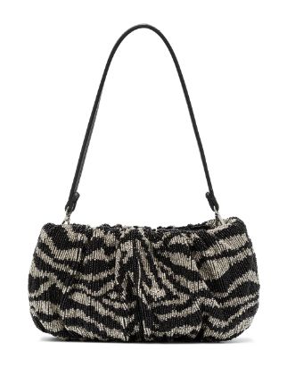 STAUD Bean bead-embellished Shoulder Bag - Farfetch