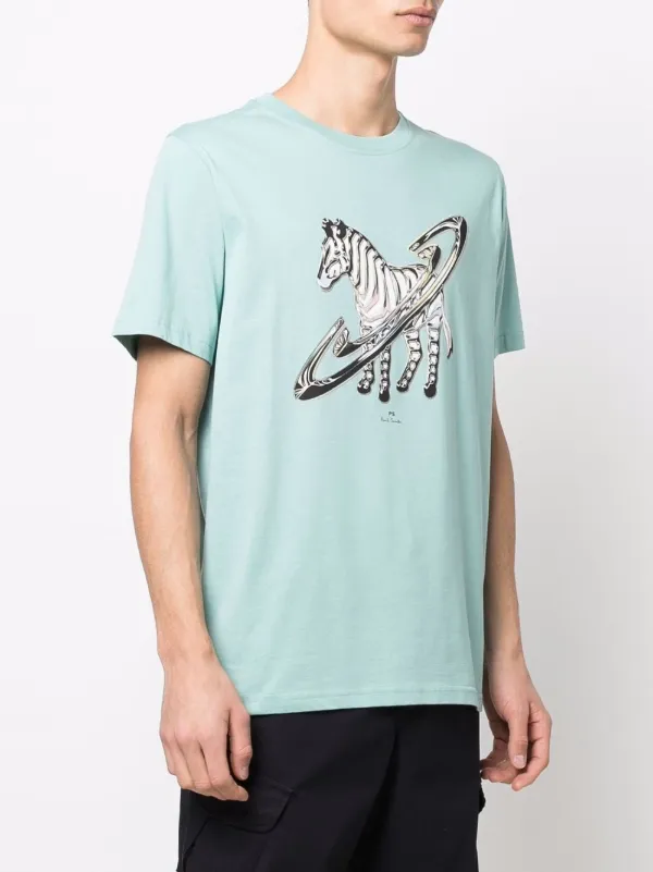 Shop PS Paul Smith Space Zebra graphic 