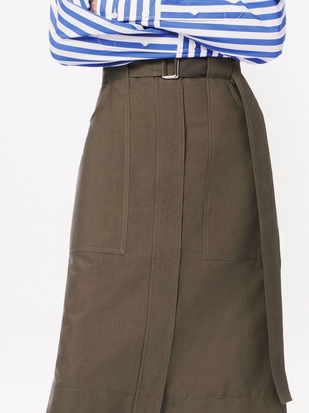 фото Victoria beckham юбка миди с карманами