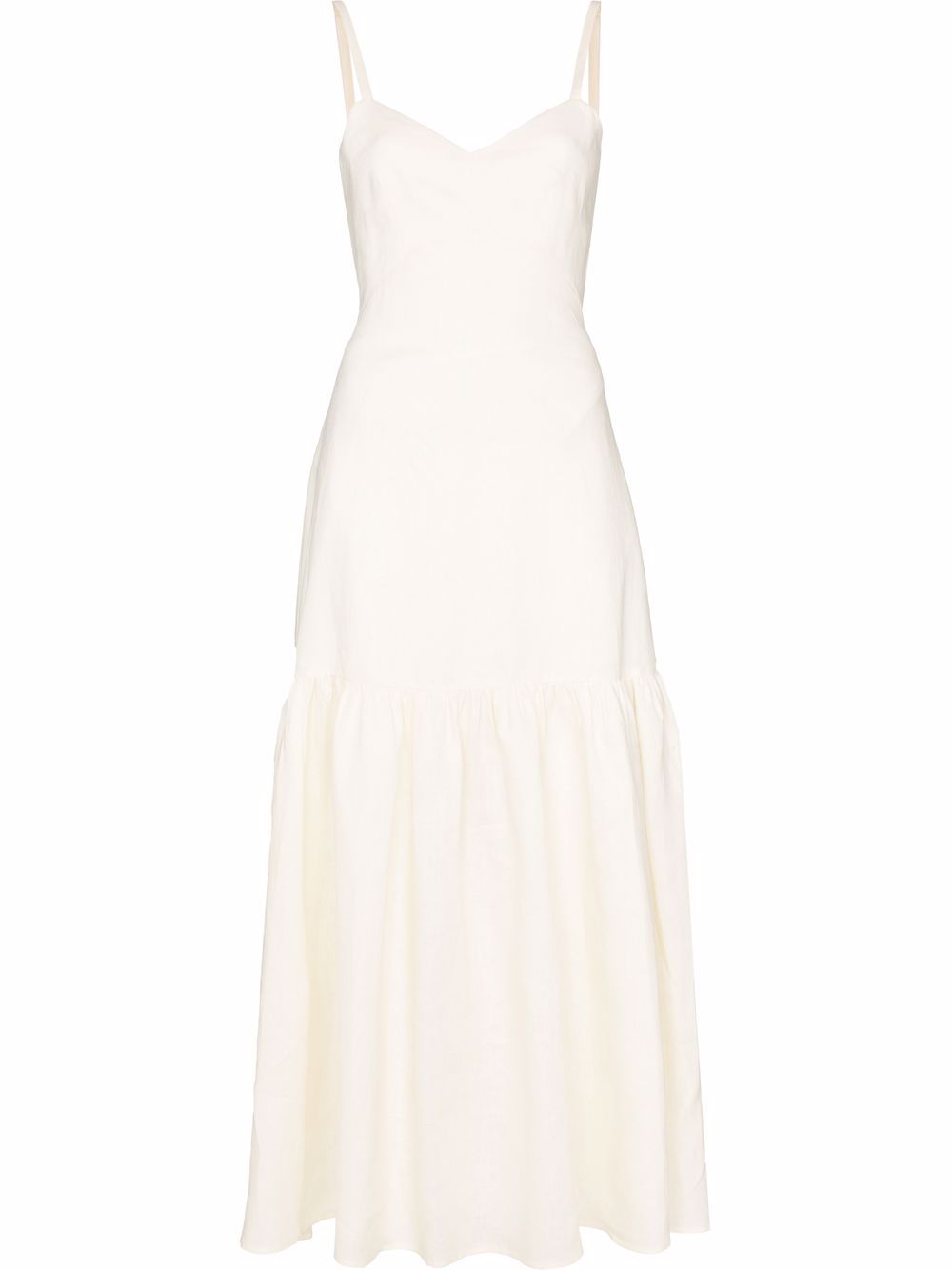 Peony open-back Tiered Maxi Dress - Farfetch