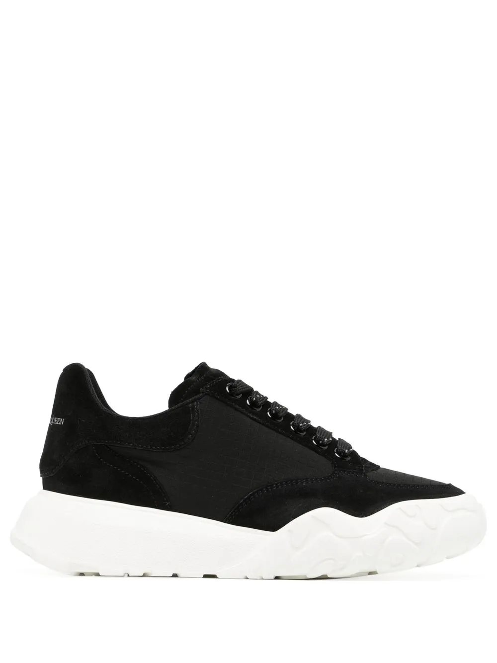 low-top lace-up trainers