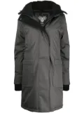 NOBIS padded zip-up parka - Grey