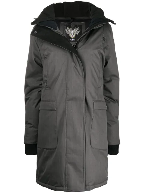 NOBIS parka capitonada con cierre
