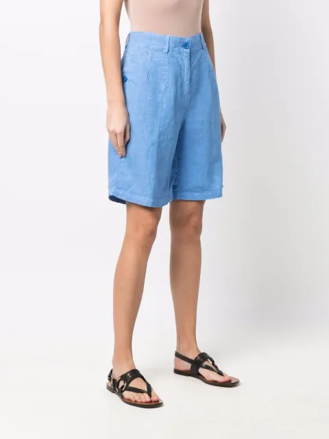 ASPESI knee-length Linen Shorts - Farfetch