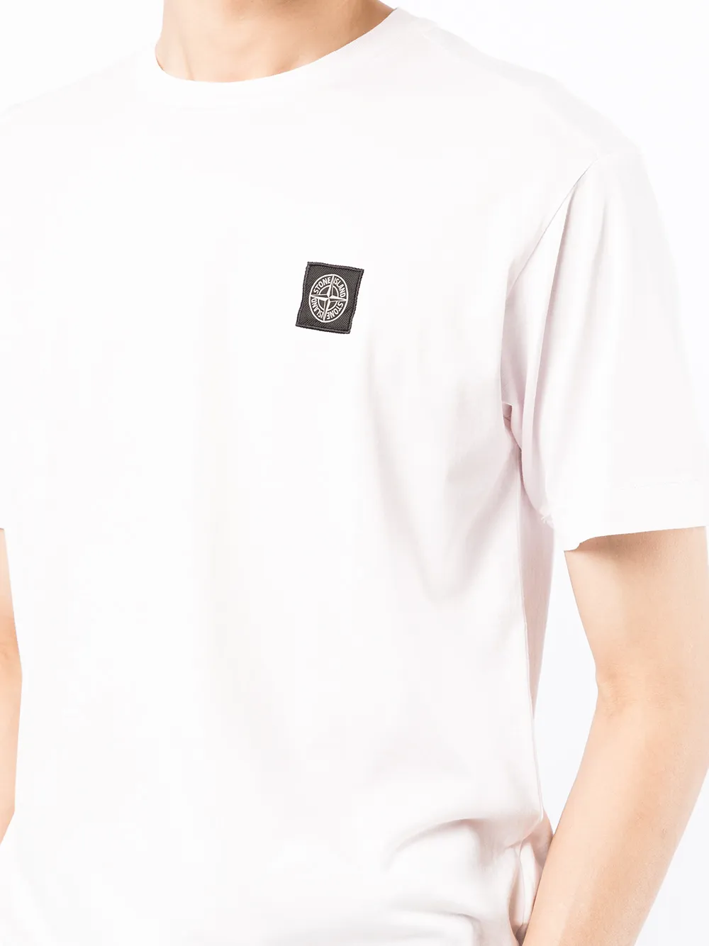 фото Stone island футболка с логотипом compass