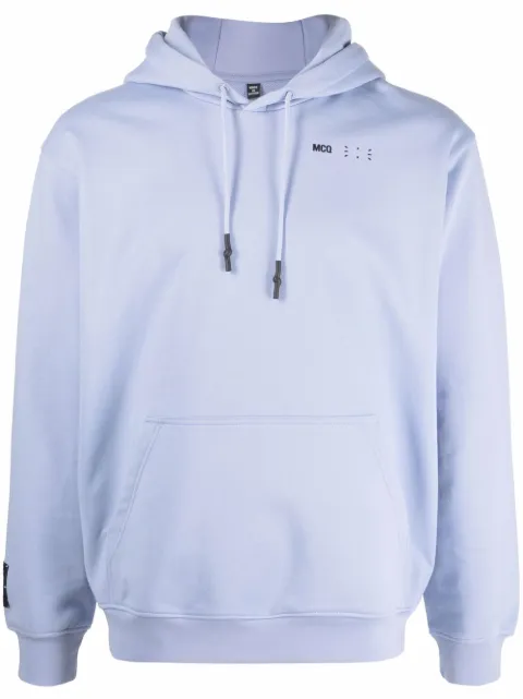 MCQ Hoodie mit Logo-Stickerei