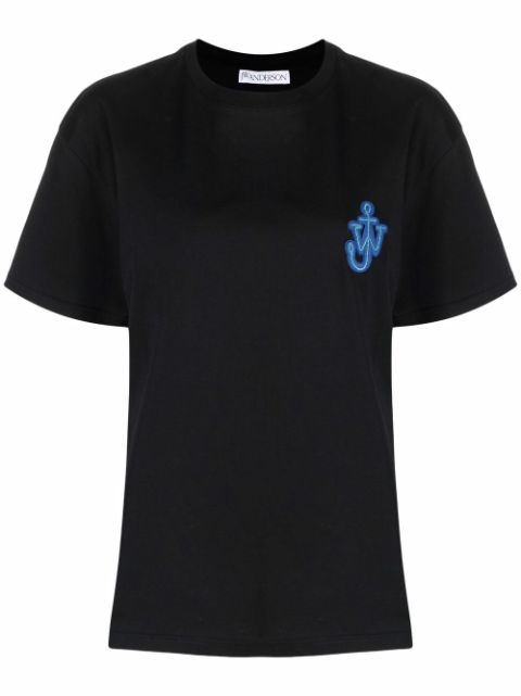 JW Anderson Anchor logo-patch T-shirt Women