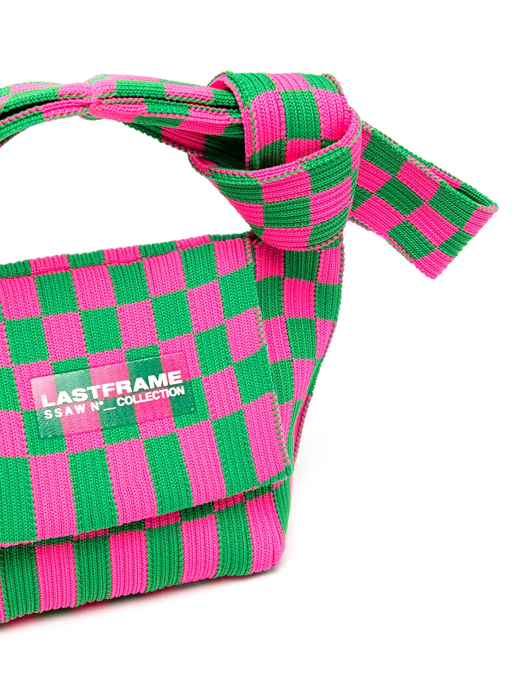 фото Lastframe клетчатая мини-сумка ichimatsu