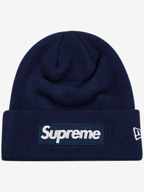 Supreme x New Era box muts met logo