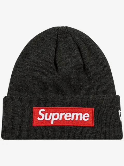 Supreme gorro con logo de Supreme x New Era