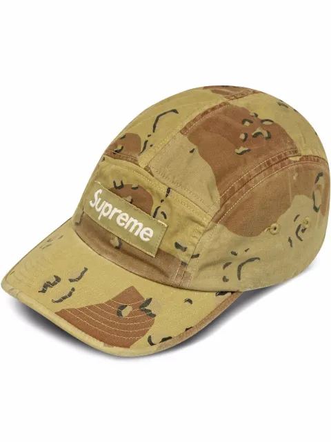 Supreme Overdyed Camo Camp Cap - Farfetch